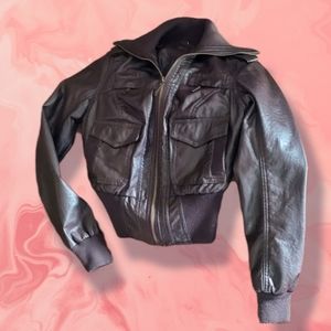 Vegan Leather Jacket